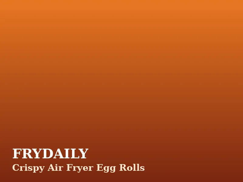 Crispy air fryer egg rolls with golden wrappers, cut to show the pork and cabbage filling, with sweet chili sauce