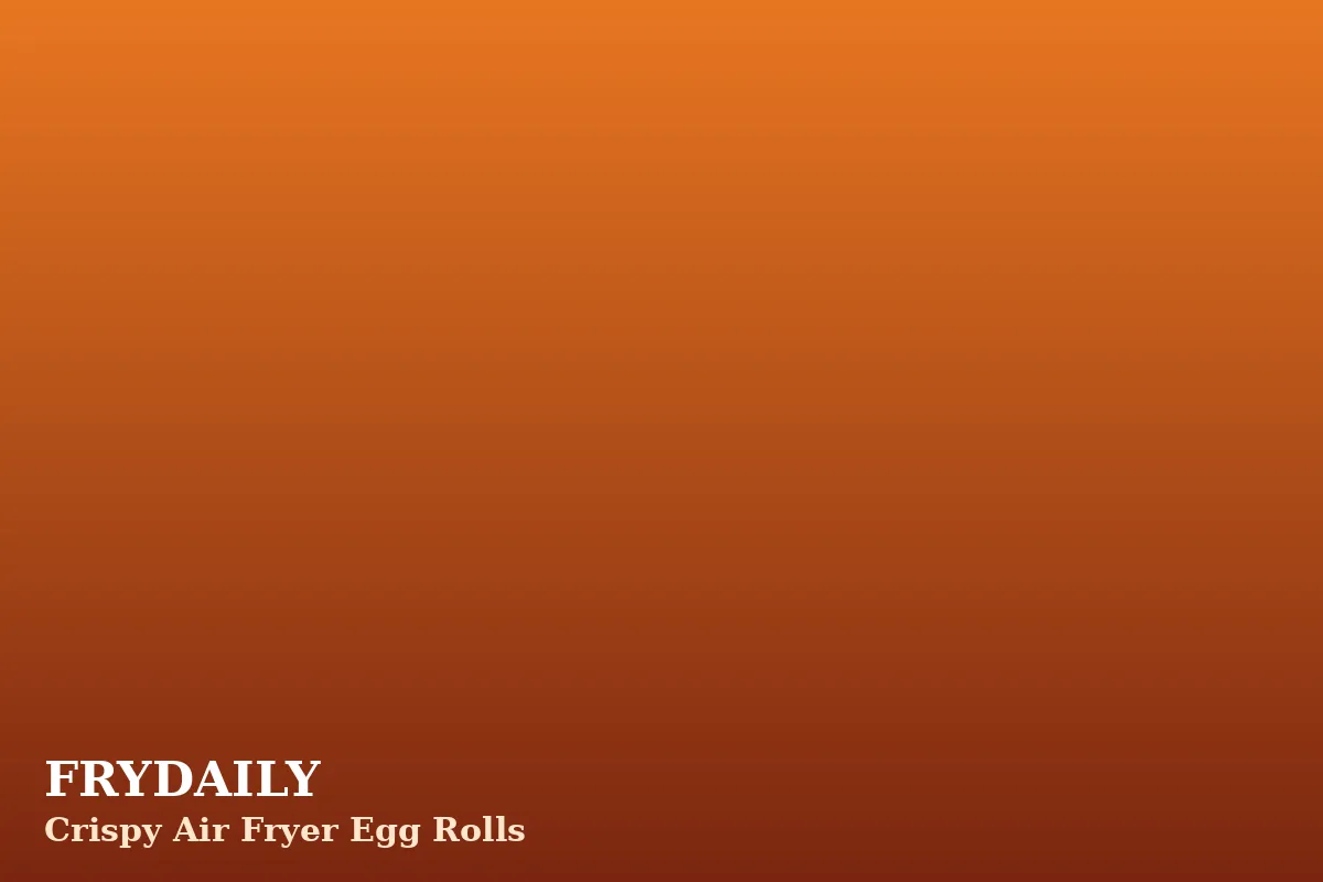 Crispy air fryer egg rolls with golden wrappers, cut to show the pork and cabbage filling, with sweet chili sauce
