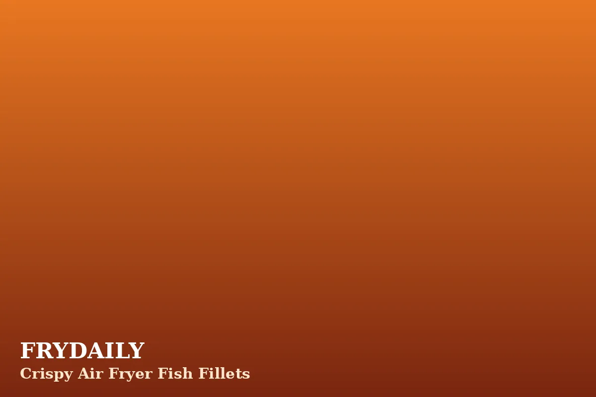 Crispy air fryer fish fillets with golden panko crust on a plate with lemon wedges