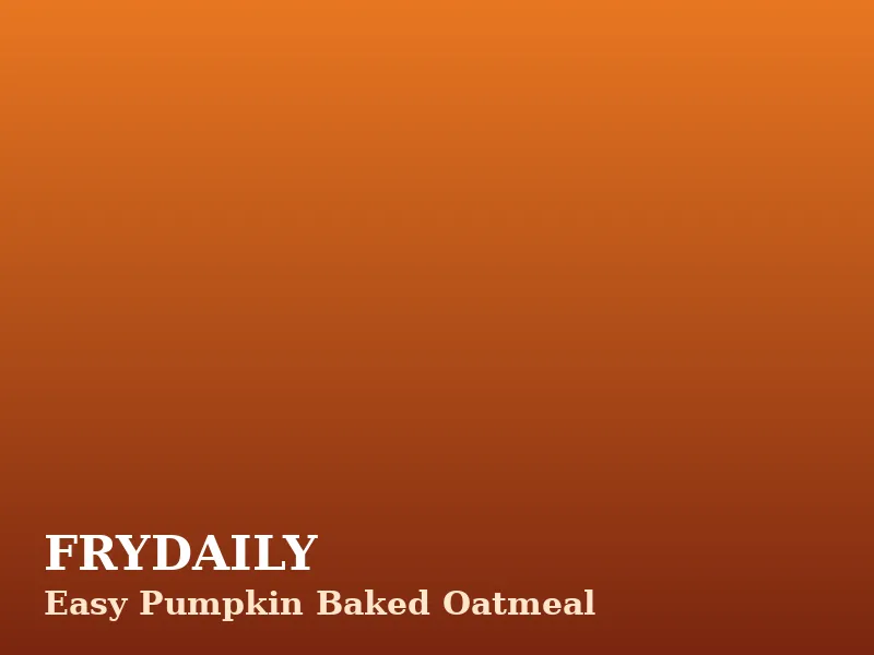 Easy pumpkin baked oatmeal sliced in a baking dish with pecans and a pour of milk